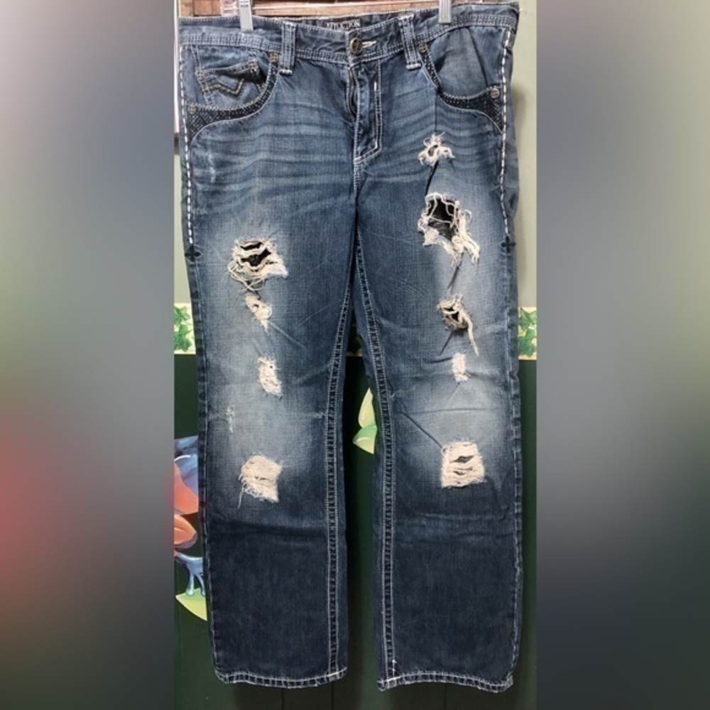♨️ Affliction ⚜️ denim jeans buckle exclusives